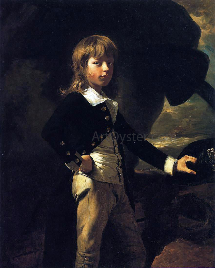 John Singleton Copley Midshipman Augustus Brine - Canvas Print