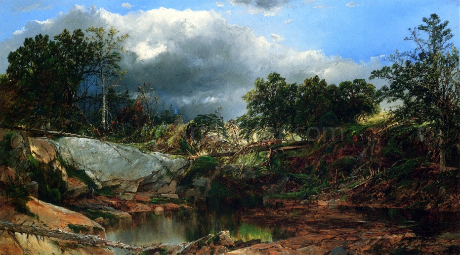 William Louis Sonntag Mill Brook, New Hampshire - Canvas Print