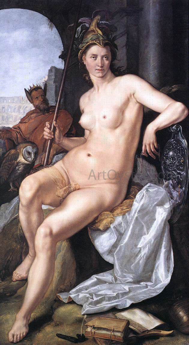 Hendrick Goltzius Minerva - Canvas Print