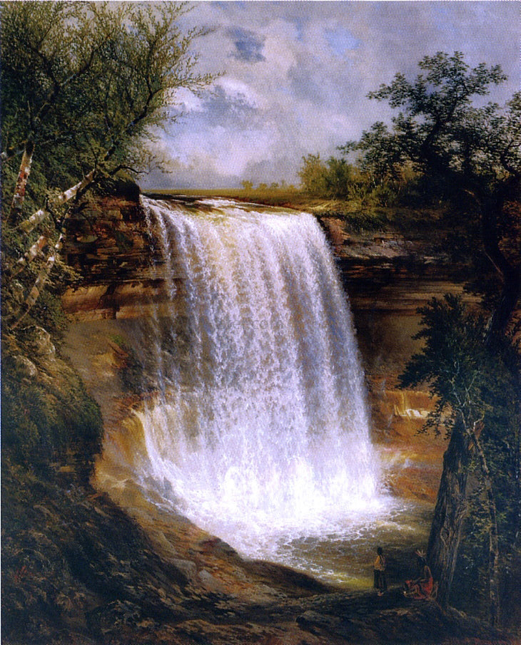 Gilbert Munger Minnehaha - Canvas Print