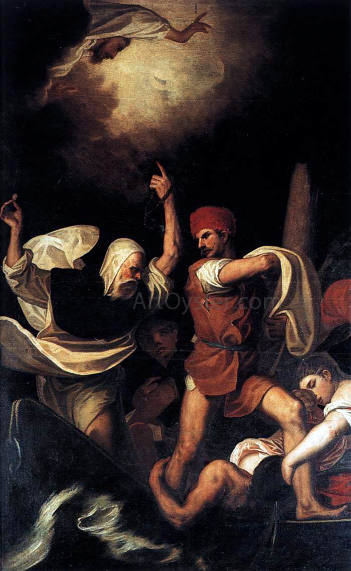 Padovanino Miracle of St Dominic - Canvas Print