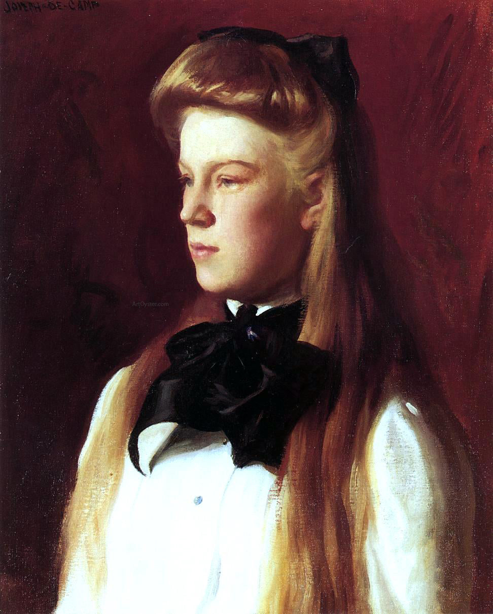 Joseph DeCamp Miss Alice Boit - Canvas Print
