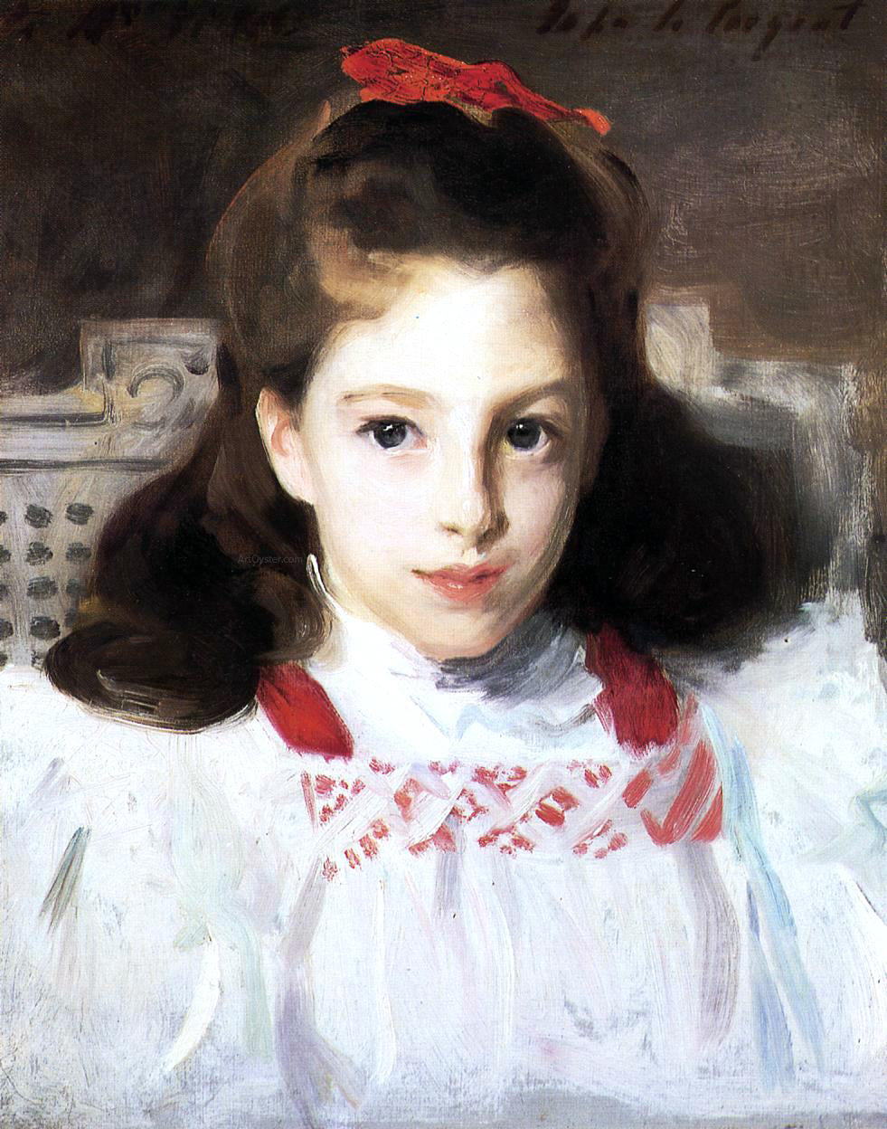 John Singer Sargent Miss Dorothy Vickers - Canvas Print