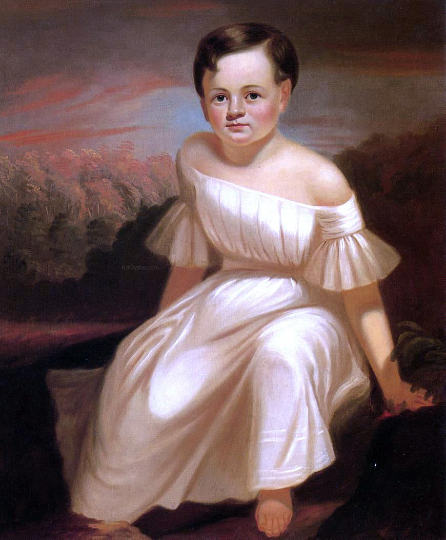 George Caleb Bingham Miss Sallie Ann Camden - Canvas Print