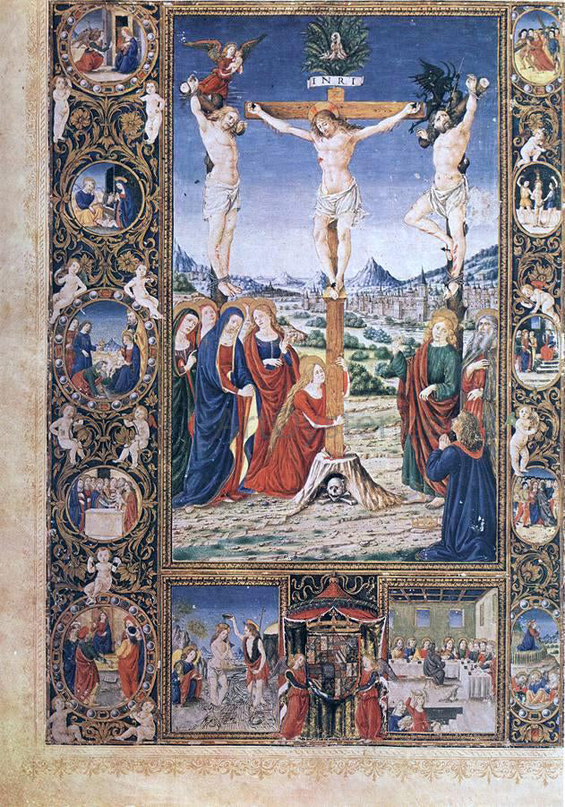 Attavante Degli Attavanti Missal - Canvas Print