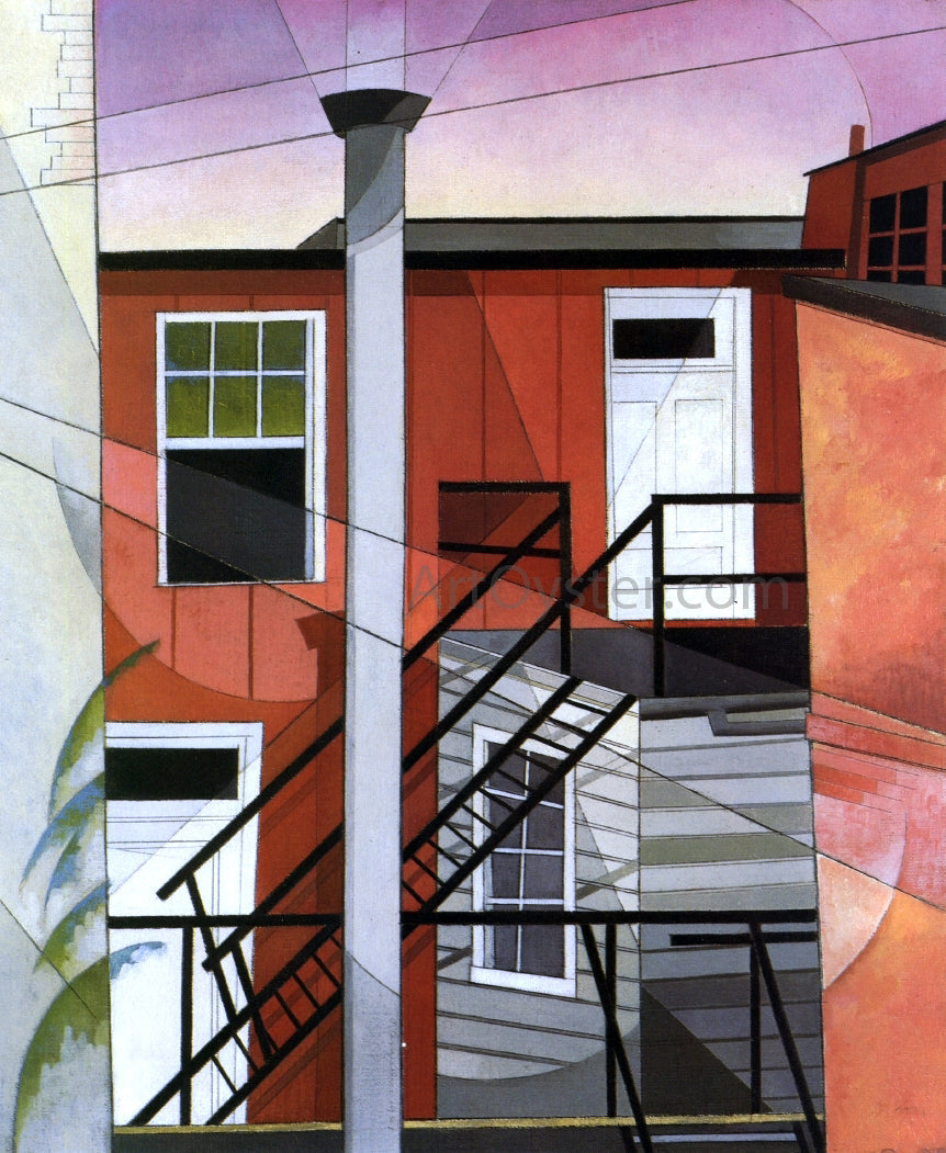Charles Demuth Modern Conveniences - Canvas Print