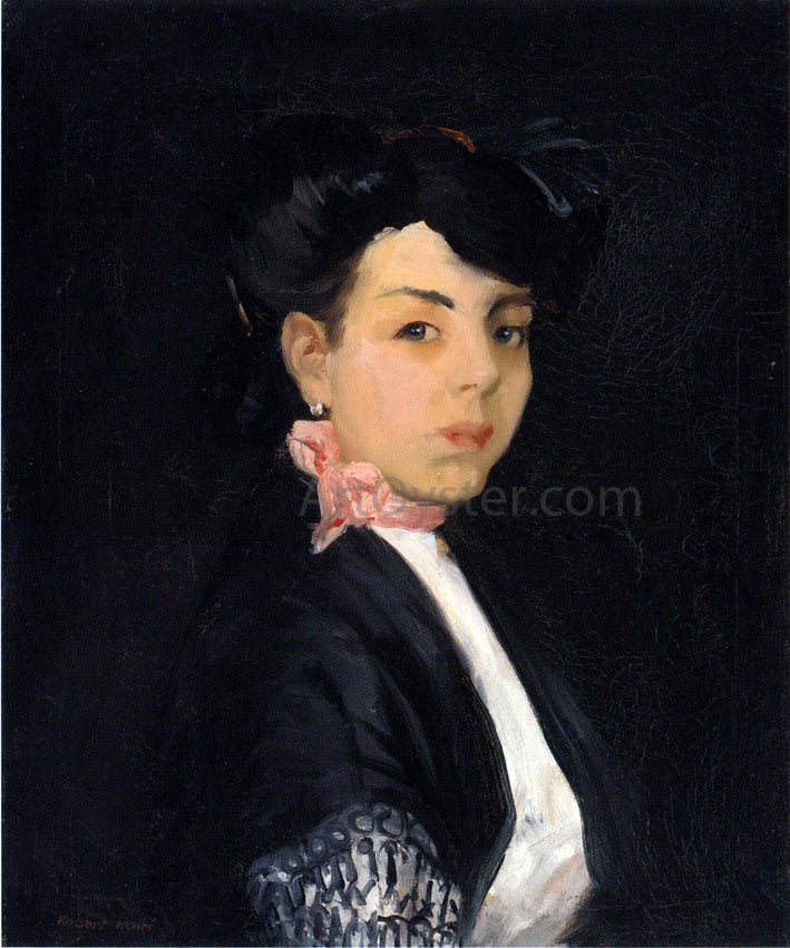 Robert Henri Modestilla de Madrid - Canvas Print