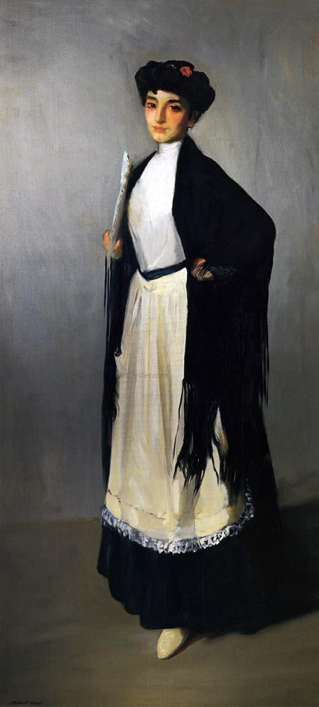 Robert Henri Modiste of Madrid - Canvas Print