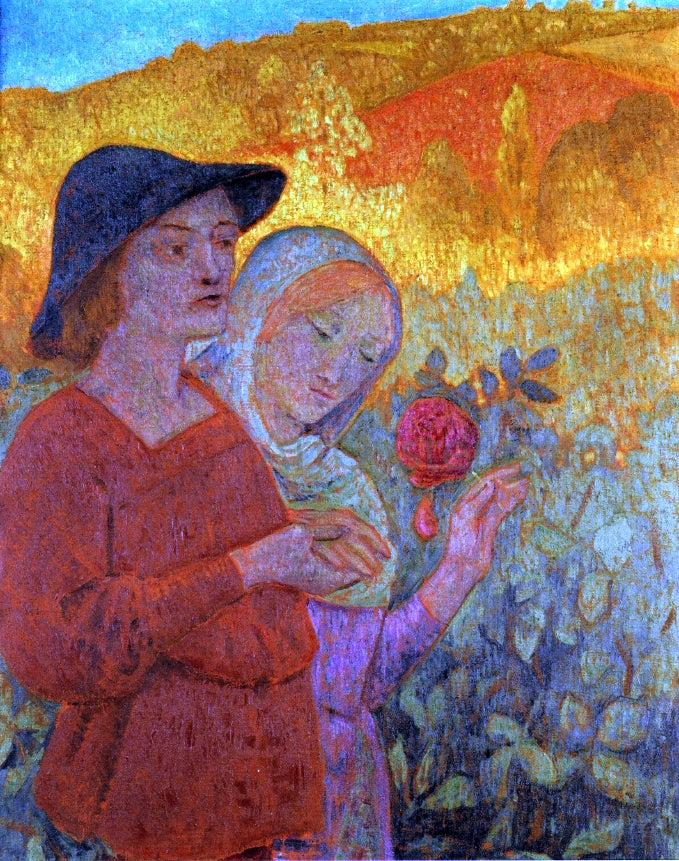Paul Serusier Mognonne Allons Voir si la Rose - Canvas Print
