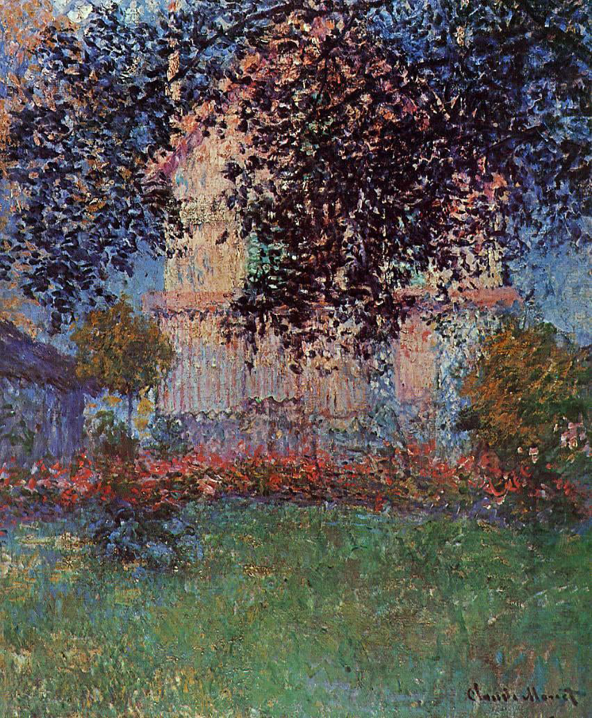 Claude Oscar Monet Monet's House in Argenteuil - Canvas Print