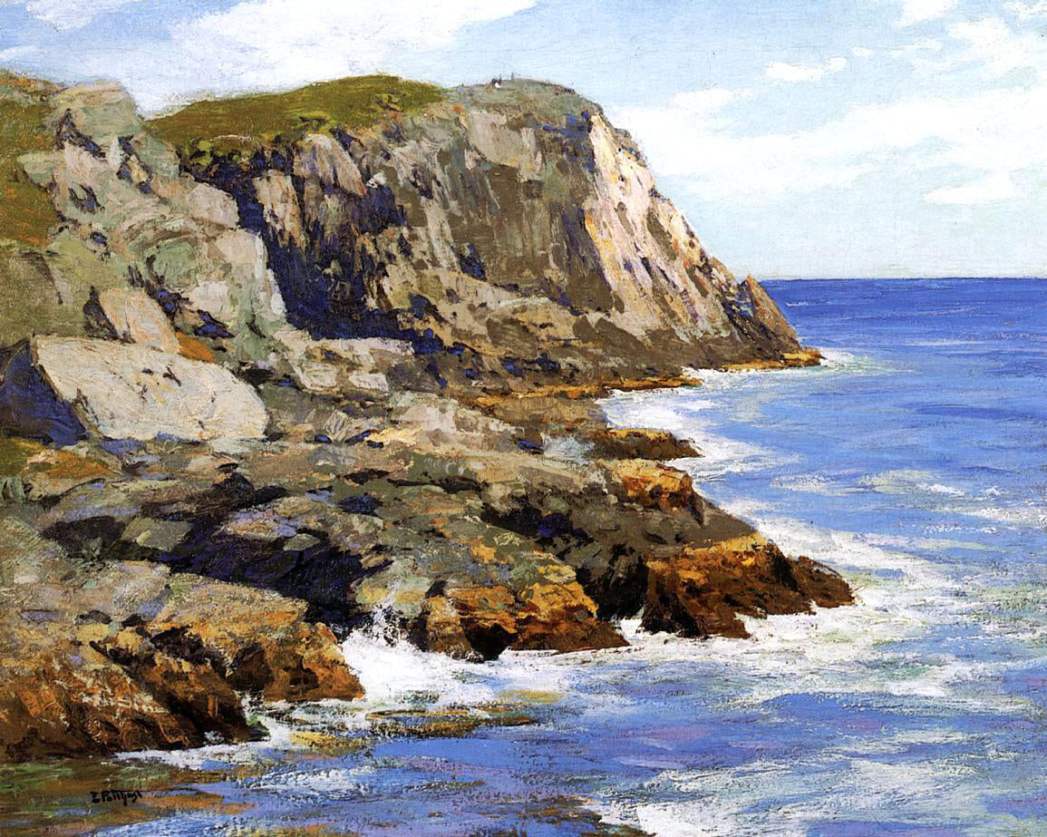 Edward Potthast Monhegan - Canvas Print