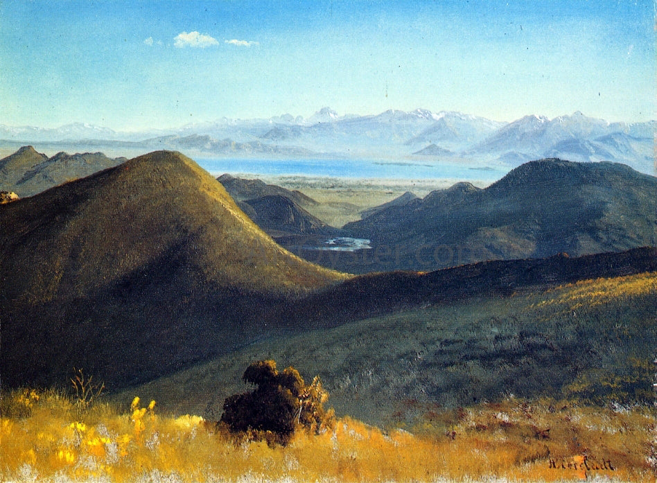 Albert Bierstadt Mono-Lake, Sierra Nevada, California, 1872 - Canvas Print