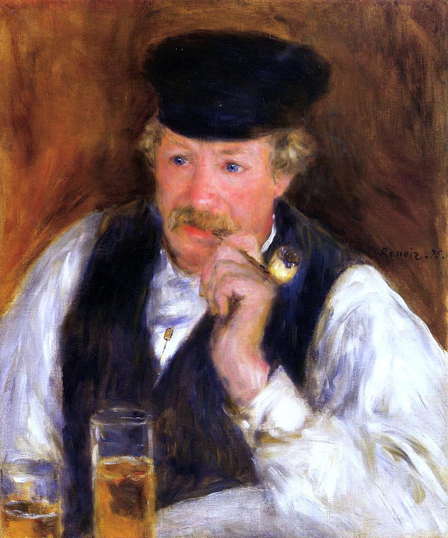 Pierre Auguste Renoir Monsieur Fornaise - Canvas Print