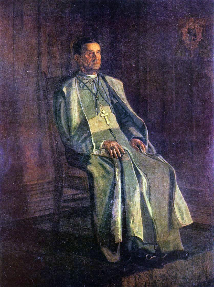 Thomas Eakins Monsignor Diomede Falconia - Canvas Print