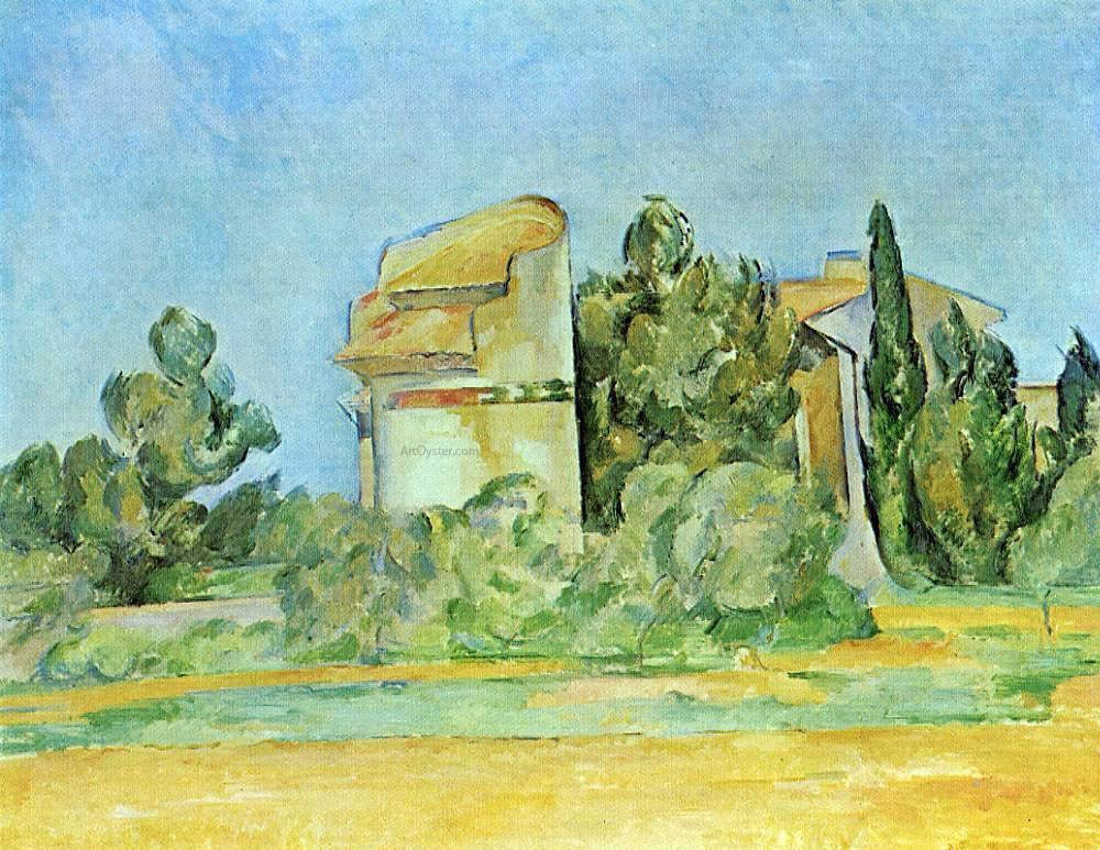 Paul Cezanne Montbriant - Canvas Print