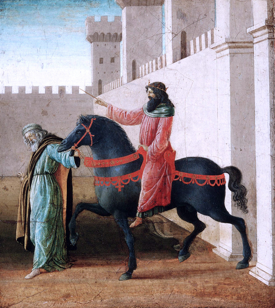 Filippino Lippi Mordecai - Canvas Print