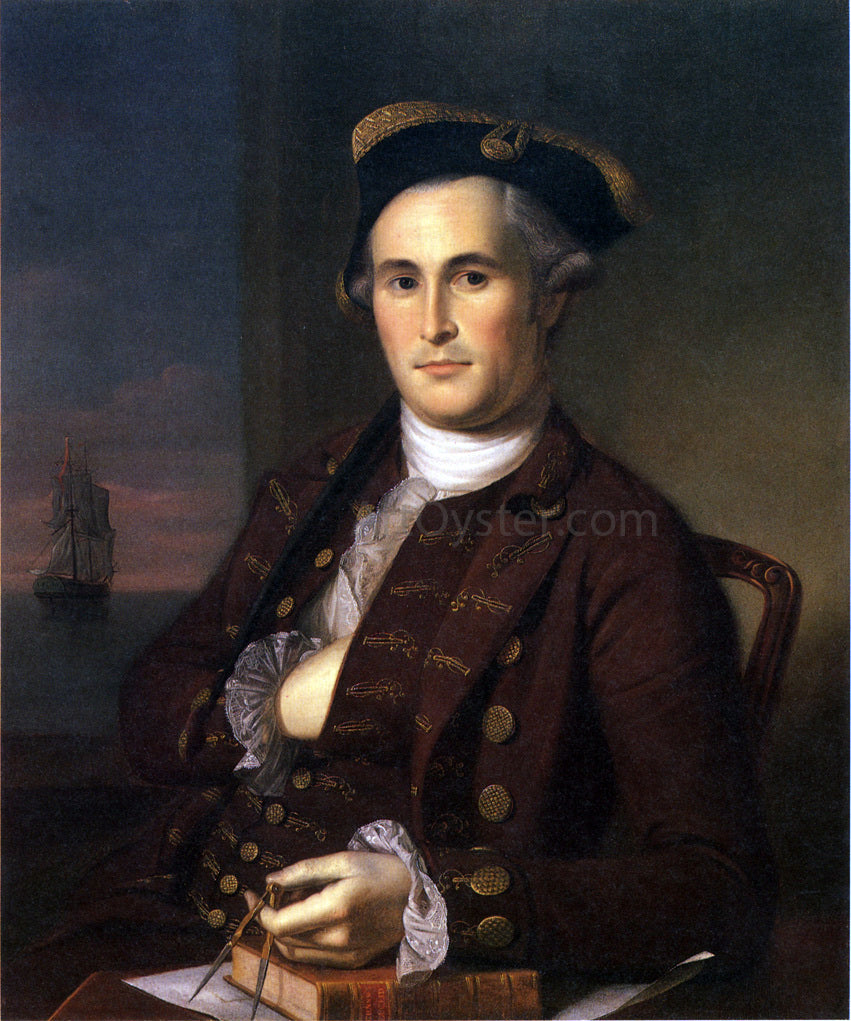 Charles Willson Peale Mordecai Gist - Canvas Print