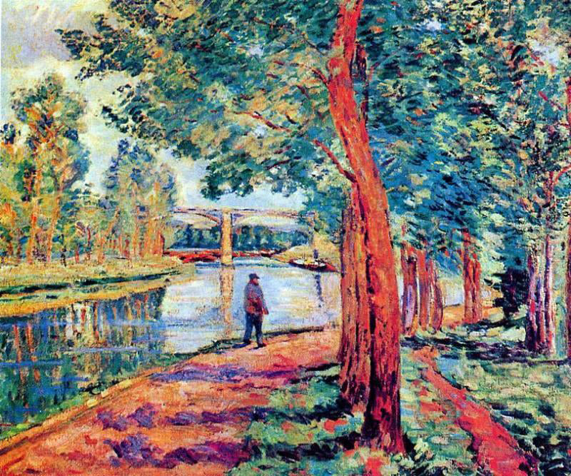 Armand Guillaumin Moret - Canvas Print