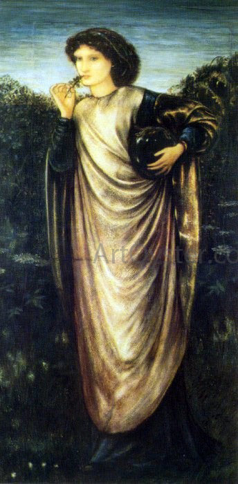 Sir Edward Burne-Jones Morgan Le Fay - Canvas Print