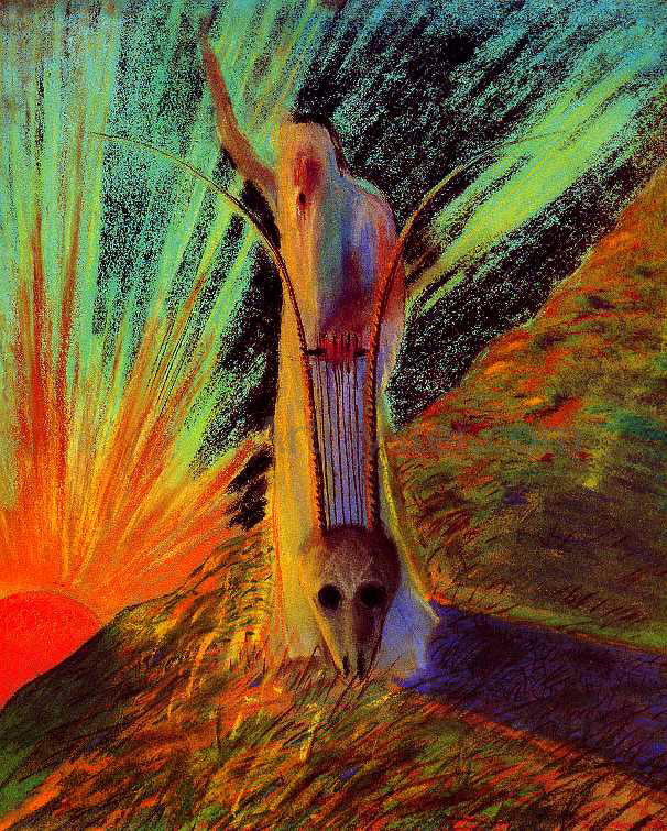 Mikalojus Ciurlionis Morning - Canvas Print