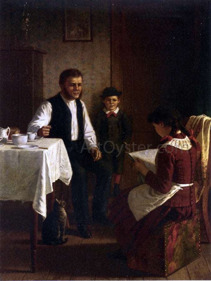 Samuel S Carr Morning after Election - Canvas Print