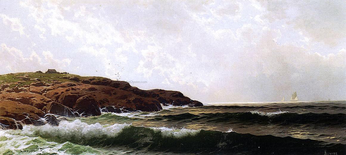 Alfred Thompson Bricher Morning at Sakonnet, Rhode Island - Canvas Print