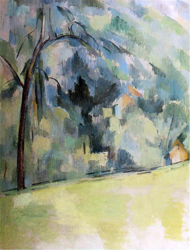 Paul Cezanne Morning in Provence - Canvas Print