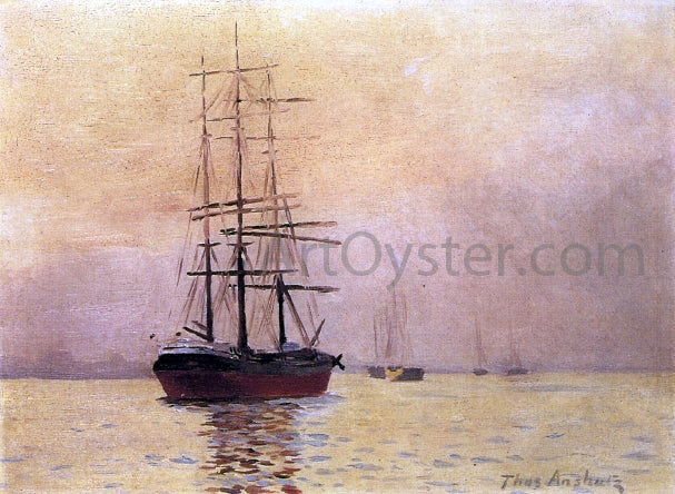 Thomas Pollock Anschutz Morning Mist - Canvas Print