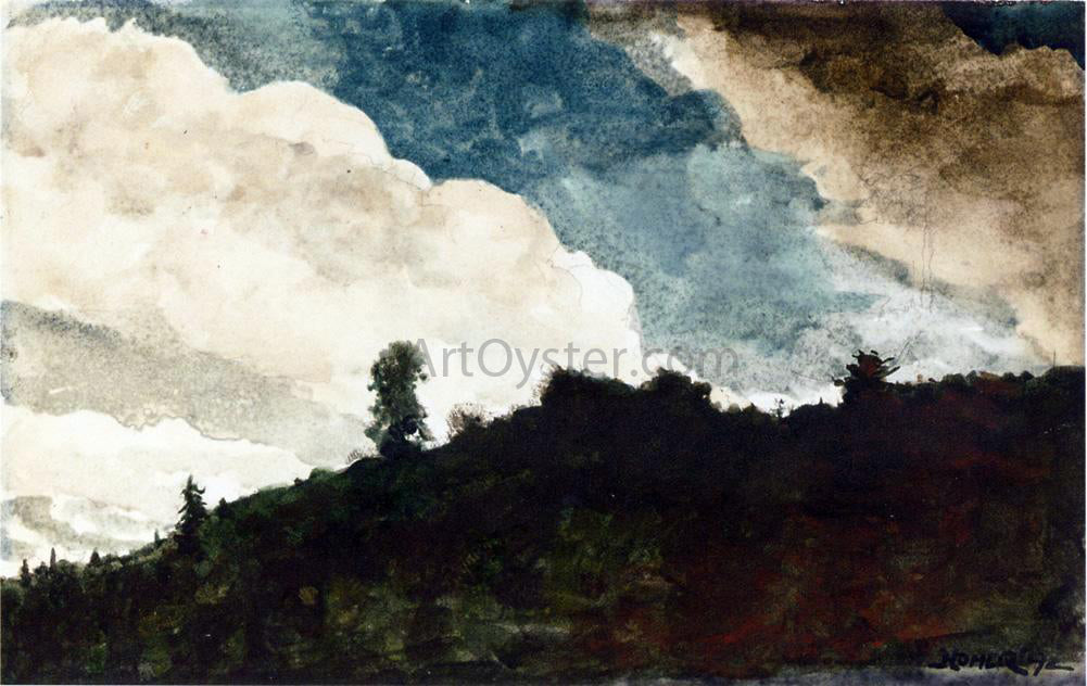Winslow Homer Morning - the Morning Mist - Canvas Print