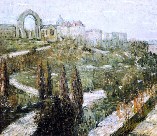 Ernest Lawson Morningside Heights - Canvas Print
