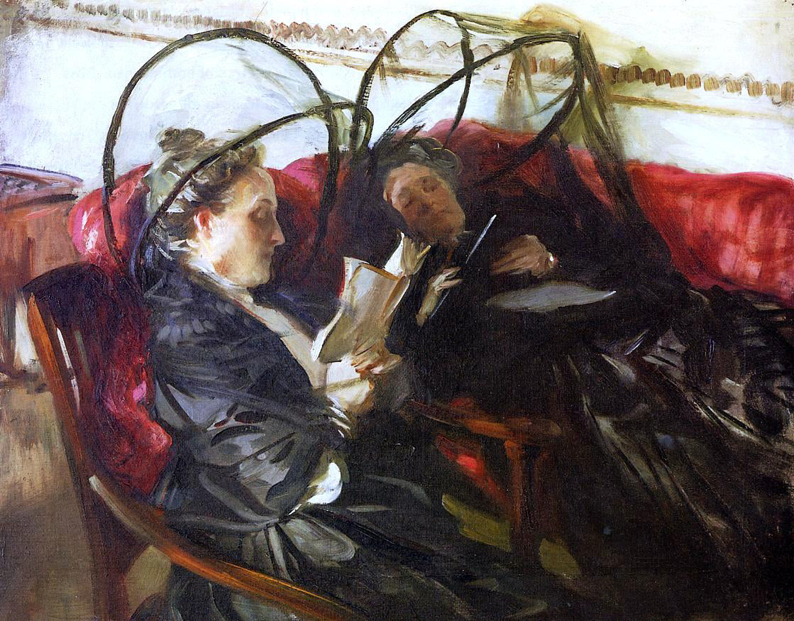 John Singer Sargent Mosquito Nets - Canvas Print