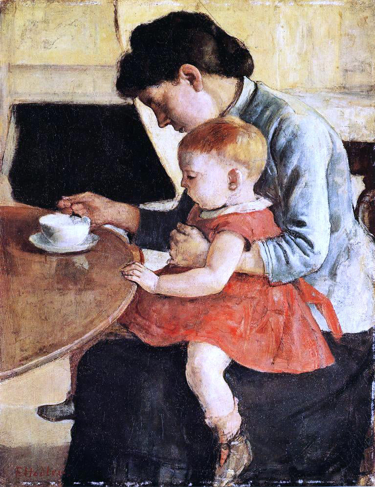 Ferdinand Hodler Mother and Child - Canvas Print