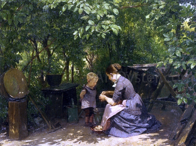 Edvard Petersen Mother's Little Helper - Canvas Print
