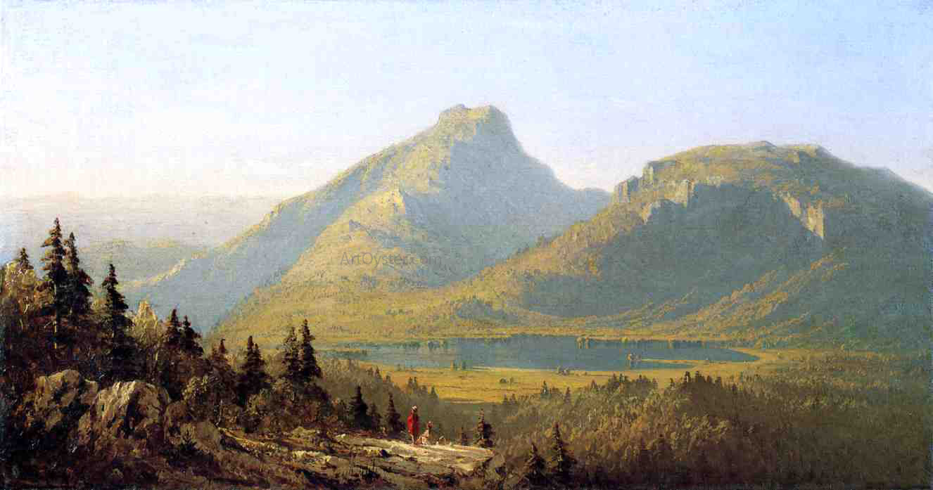 Sanford Robinson Gifford Mount Mansfield - Canvas Print