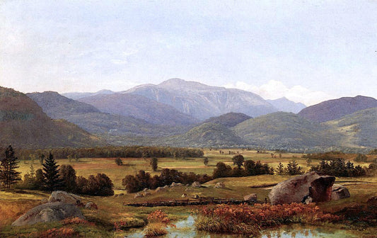 Alexander Helwig Wyant Mount Washigton Valley - Canvas Print