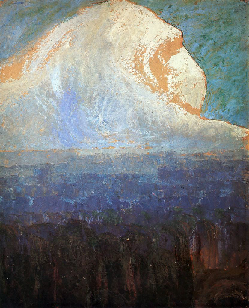 Mikalojus Ciurlionis Mountain - Canvas Print