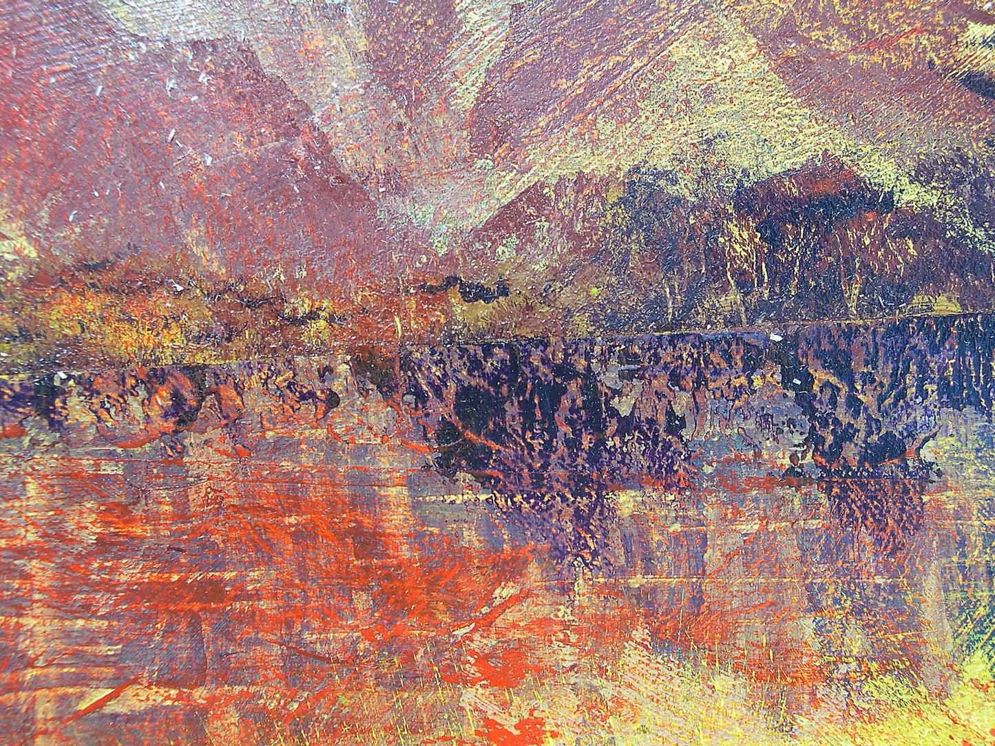 Our Original Collection Mountain Landscape - Canvas Print