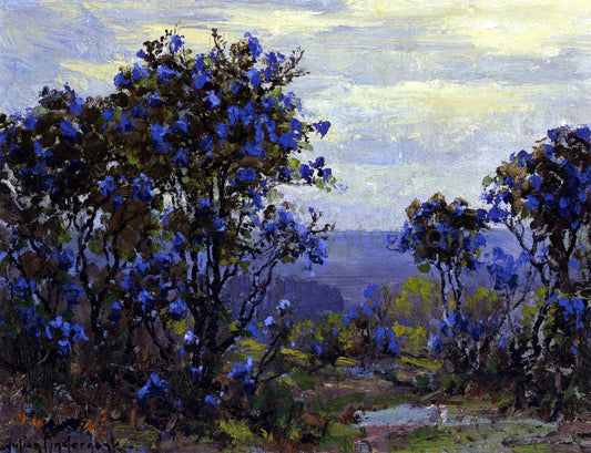Julian Onderdonk Mountain Laurel in Bloom - Canvas Print