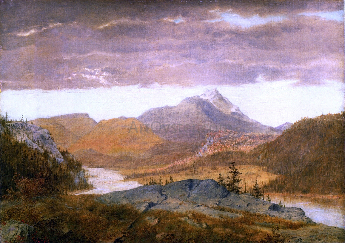 Alexander Helwig Wyant Mountain Vista - Canvas Print
