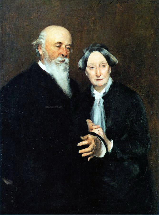 John Singer Sargent Mr. and Mrs. John W. Field - Canvas Print