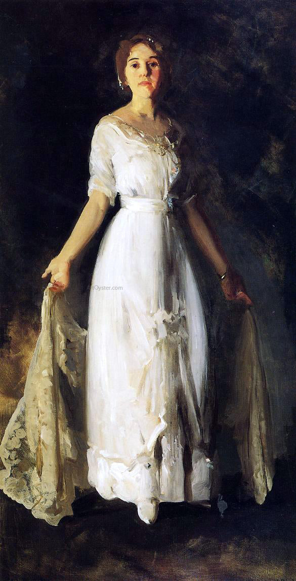 George Wesley Bellows Mrs. Albert M. Miller - Canvas Print