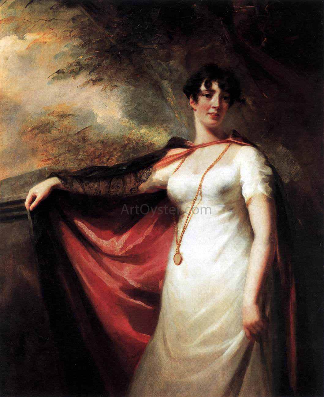 Sir Henry Raeburn Mrs. Anne Hart - Canvas Print