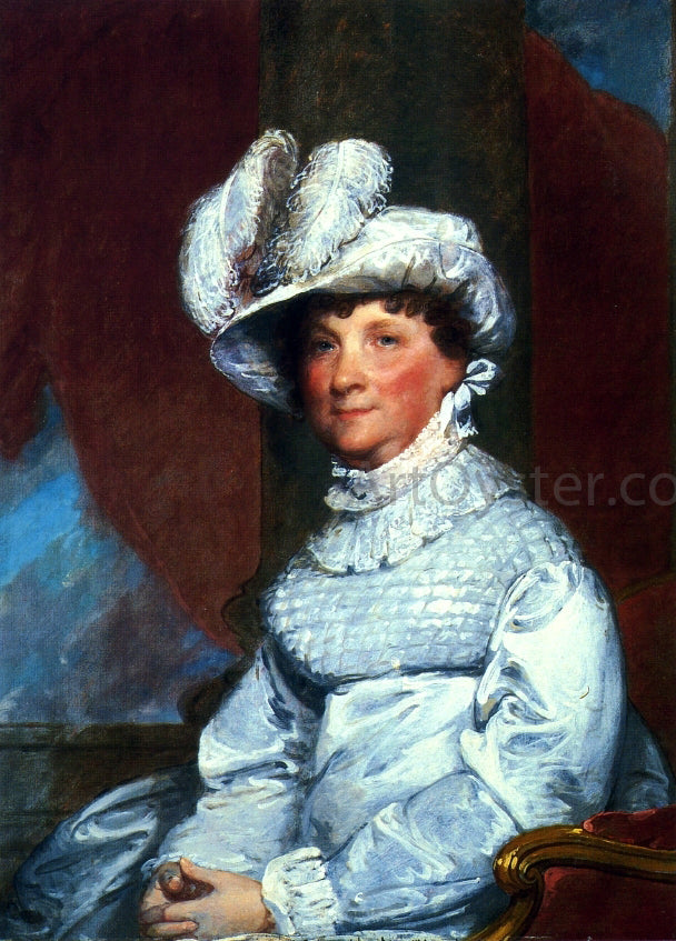 Gilbert Stuart Mrs. Barney Smith - Canvas Print