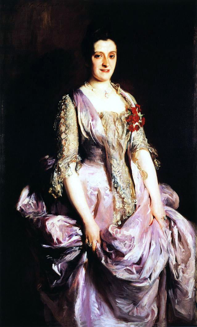 John Singer Sargent Mrs. Benjamin Kissam - Canvas Print