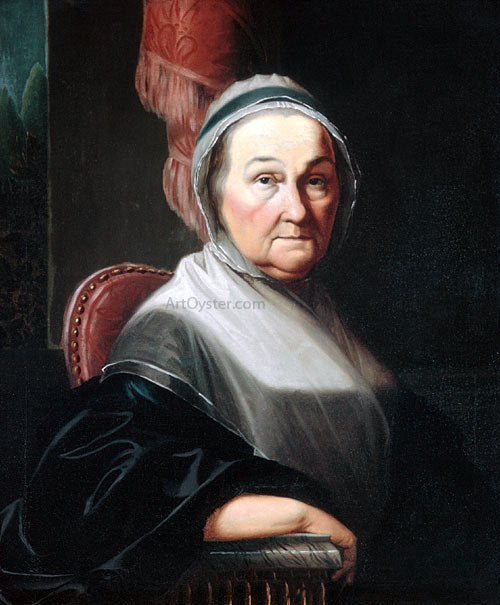Henry Benbridge Mrs. Benjamin Simons - Canvas Print