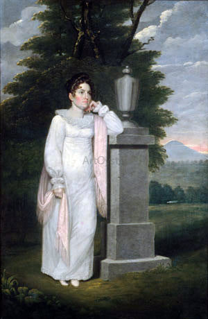 Cephas Thompson Mrs. Cephas Thompson (Olivia Leonard) - Canvas Print