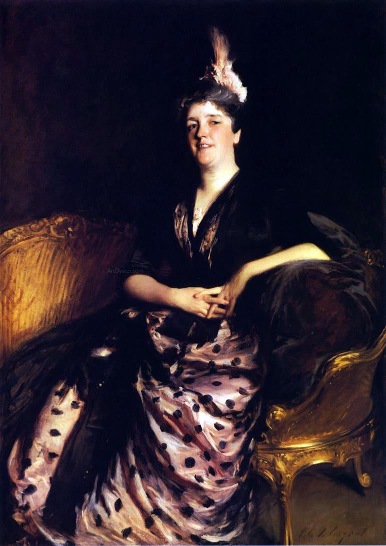 John Singer Sargent Mrs. Edward Darley Boit - Canvas Print