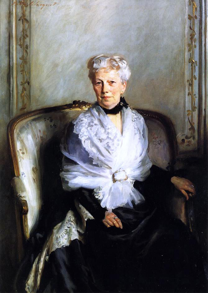 John Singer Sargent Mrs. Edward L. Goetz - Canvas Print