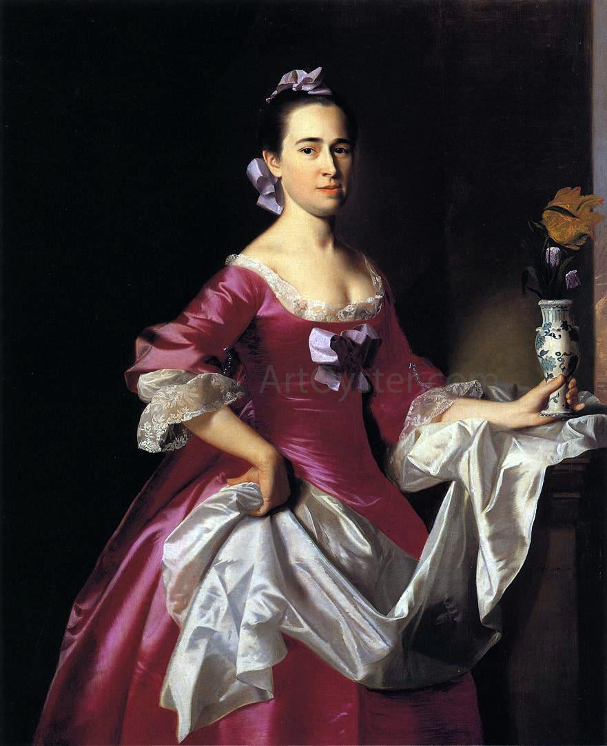 John Singleton Copley Mrs George Watson (Elizabeth Oliver) - Canvas Print