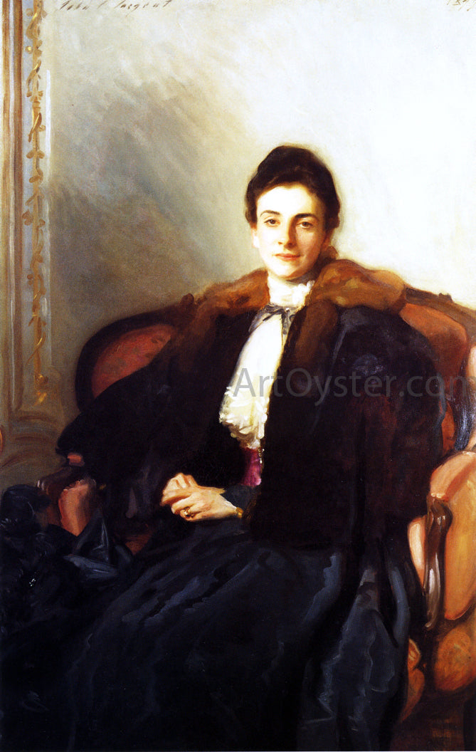 John Singer Sargent Mrs. Harold Wilson (Anna Margary) - Canvas Print